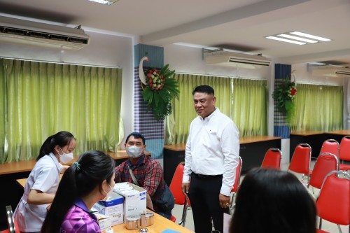ทน.แม่สอด ตรวจสุขภาพประจำปี 2568 แก่พนักงานและพนักงานจ้าง ในสังกัดเทศบาลนครแม่สอด
