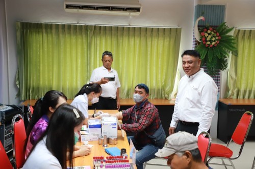 ทน.แม่สอด ตรวจสุขภาพประจำปี 2568 แก่พนักงานและพนักงานจ้าง ในสังกัดเทศบาลนครแม่สอด