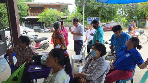 ทน.แม่สอด เข้าร่วมการจัดกิจกรรมนันทนาการและการประชุมผู้สูงอายุชุมชนปู่แดง ประจำเดือน มิถุนายน 2568