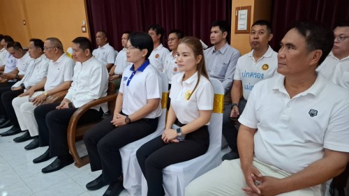 เทศบาลนครแม่สอด เข้าร่วมพิธีเปิดโครงการศูนย์ฟื้นฟูสภาพทางสังคมจังหวัดตาก สาขาอำเภอแม่สอด ประจำปีงบประมาณ 2568