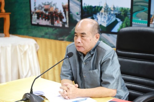 เทศบาลนครแม่สอด ประชุมมอบนโยบายแนวทางการทำงานให้แก่ กองการศึกษา และ กองยุทธศาสตร์และงบประมาณ