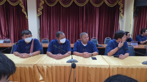 เทศบาลนครแม่สอด ประชุมมอบนโยบายแนวทางการทำงานให้แก่ กองการศึกษา และ กองยุทธศาสตร์และงบประมาณ