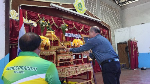 ทน.แม่สอด เข้าร่วมประชุมผู้ปกครองนักเรียนโรงเรียนเทศบาลวัดมณีไพรสณฑ์