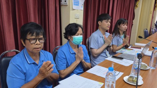 เทศบาลนครแม่สอด เข้าร่วมการประชุมชมรมผู้สูงอายุเทศบาลนครแม่สอด