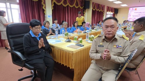 เทศบาลนครแม่สอด เข้าร่วมการประชุมชมรมผู้สูงอายุเทศบาลนครแม่สอด