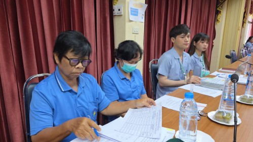 เทศบาลนครแม่สอด เข้าร่วมการประชุมชมรมผู้สูงอายุเทศบาลนครแม่สอด