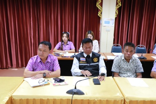 เทศบาลนครแม่สอด ประชุมมอบนโยบายแนวทางการทำงานให้แก่ กองช่างสุขาภิบาล