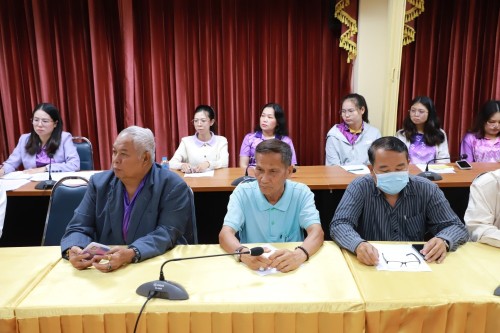 เทศบาลนครแม่สอด ประชุมมอบนโยบายแนวทางการทำงานให้แก่ กองช่างสุขาภิบาล