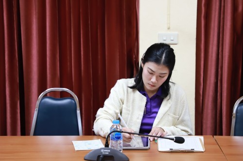 เทศบาลนครแม่สอด ประชุมมอบนโยบายแนวทางการทำงานให้แก่ กองช่างสุขาภิบาล