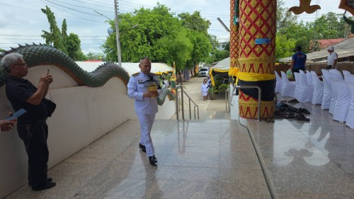 เทศบาลนครแม่สอด ร่วมพิธีพระราชทานน้ำหลวงสรงศพ พระครูอนุกูลวรการ  (สมศักดิ์ ผาสุขกาโม ป.ธ.4) อดีตเจ้าคณะอำเภออุ้มผาง อดีตเจ้าอาวาสวัดดอนแก้ว