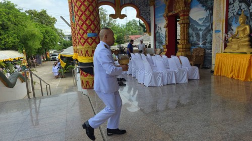 เทศบาลนครแม่สอด ร่วมพิธีพระราชทานน้ำหลวงสรงศพ พระครูอนุกูลวรการ  (สมศักดิ์ ผาสุขกาโม ป.ธ.4) อดีตเจ้าคณะอำเภออุ้มผาง อดีตเจ้าอาวาสวัดดอนแก้ว