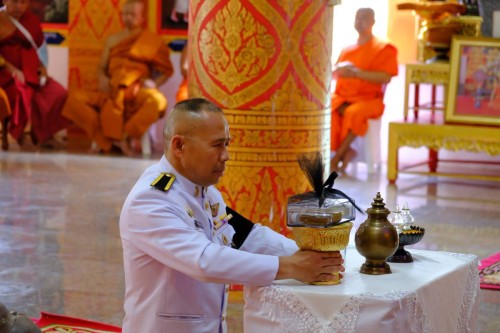 เทศบาลนครแม่สอด ร่วมพิธีพระราชทานน้ำหลวงสรงศพ พระครูอนุกูลวรการ  (สมศักดิ์ ผาสุขกาโม ป.ธ.4) อดีตเจ้าคณะอำเภออุ้มผาง อดีตเจ้าอาวาสวัดดอนแก้ว
