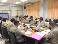 เทศบาลนครแม่สอดจัดการประชุมคณะผู้บริหารและหัวหน้าส่วนราชการเทศบาลนครแม่สอด ครั้งที่ 22/2560