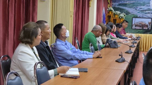 เทศบาลนครแม่สอด ประชุมมอบนโยบายแนวทางการทำงานให้แก่ กองช่าง
