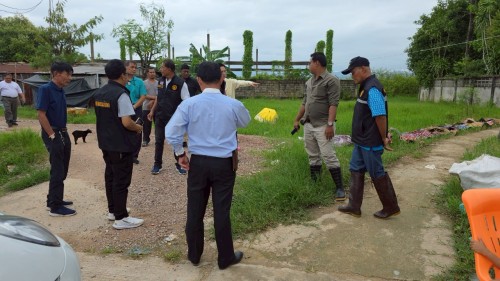เทศบาลนครแม่สอด ลงพื้นที่แก้ไขปัญหาน้ำท่วมขังในเขตเทศบาลนครแม่สอด