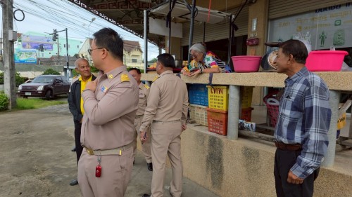 ทน.แม่สอด ลงพื้นที่ตรวจสอบความเรียบร้อย โครงการพัฒนาตามผังเมืองรวมเมืองแม่สอด อำเภอแม่สอด จังหวัดตาก ระยะที่ 2 