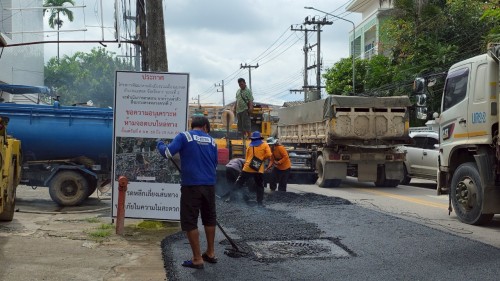 ทน.แม่สอด ลงพื้นที่ตรวจสอบความเรียบร้อย โครงการพัฒนาตามผังเมืองรวมเมืองแม่สอด อำเภอแม่สอด จังหวัดตาก ระยะที่ 2 