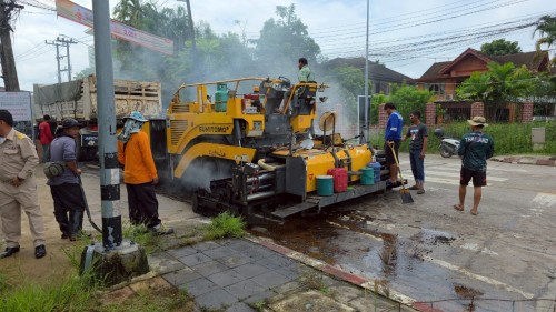 ทน.แม่สอด ลงพื้นที่ตรวจสอบความเรียบร้อย โครงการพัฒนาตามผังเมืองรวมเมืองแม่สอด อำเภอแม่สอด จังหวัดตาก ระยะที่ 2 