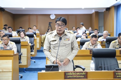 สภาเทศบาลนครแม่สอด จัดประชุมสภาเทศบาลนครแม่สอด สมัยประชุมสามัญ สมัยที่ 2 ครั้งที่ 2 ประจำปี 2568 