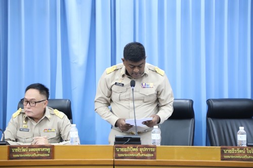 สภาเทศบาลนครแม่สอด จัดประชุมสภาเทศบาลนครแม่สอด สมัยประชุมสามัญ สมัยที่ 2 ครั้งที่ 2 ประจำปี 2568 