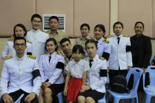 เทศบาลนครแม่สอด เข้าร่วมพิธีถวายดอกไม้จันทน์ ในพระราชพิธีถวายพระเพลิงพระบรมศพ พระบาทสมเด็จพระปรมินทรมหาภูมิพลอดุลยเดช บรมนาถบพิตร