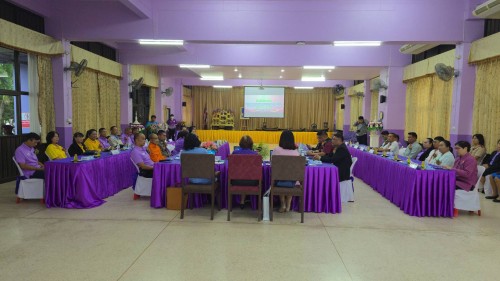 ทน.แม่สอด ร่วมให้การต้อนรับคณะกรรมการการประเมินคุณภาพภายนอก (สมศ.) โรงเรียนเทศบาลวัดบุญญาวาส 