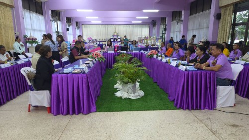 ทน.แม่สอด ร่วมให้การต้อนรับคณะกรรมการการประเมินคุณภาพภายนอก (สมศ.) โรงเรียนเทศบาลวัดบุญญาวาส 