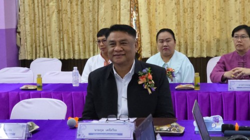 ทน.แม่สอด ร่วมให้การต้อนรับคณะกรรมการการประเมินคุณภาพภายนอก (สมศ.) โรงเรียนเทศบาลวัดบุญญาวาส 