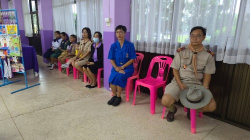 ทน.แม่สอด ร่วมให้การต้อนรับคณะกรรมการการประเมินคุณภาพภายนอก (สมศ.) โรงเรียนเทศบาลวัดบุญญาวาส 