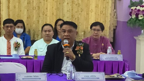 ทน.แม่สอด ร่วมให้การต้อนรับคณะกรรมการการประเมินคุณภาพภายนอก (สมศ.) โรงเรียนเทศบาลวัดบุญญาวาส 