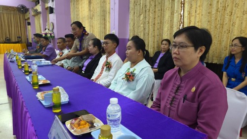 ทน.แม่สอด ร่วมให้การต้อนรับคณะกรรมการการประเมินคุณภาพภายนอก (สมศ.) โรงเรียนเทศบาลวัดบุญญาวาส 
