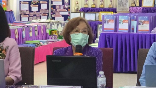 ทน.แม่สอด ร่วมให้การต้อนรับคณะกรรมการการประเมินคุณภาพภายนอก (สมศ.) โรงเรียนเทศบาลวัดบุญญาวาส 