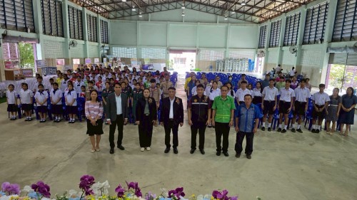 ทน.แม่สอด มอบโอวาทให้แก่นักเรียน โรงเรียนในสังกัดเทศบาลนครแม่สอด ที่เป็นตัวแทนเข้าร่วมการแข่งขันทักษะทางวิชาการระดับภาคเหนือเพื่อพัฒนาสู่ระดับประเทศ