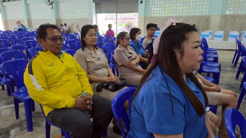 ทน.แม่สอด มอบโอวาทให้แก่นักเรียน โรงเรียนในสังกัดเทศบาลนครแม่สอด ที่เป็นตัวแทนเข้าร่วมการแข่งขันทักษะทางวิชาการระดับภาคเหนือเพื่อพัฒนาสู่ระดับประเทศ