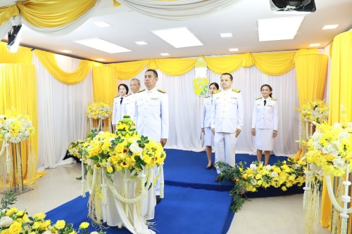 ทน.แม่สอด จัดให้มีการบันทึกเทปถวายพระพรชัยมงคล เนื่องในโอกาส มหามงคลที่พระบาทสมเด็จพระเจ้าอยู่หัว ทรงเจริญพระชนมพรรษา 73 พรรษา