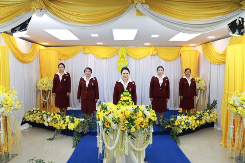 ทน.แม่สอด จัดให้มีการบันทึกเทปถวายพระพรชัยมงคล เนื่องในโอกาส มหามงคลที่พระบาทสมเด็จพระเจ้าอยู่หัว ทรงเจริญพระชนมพรรษา 73 พรรษา