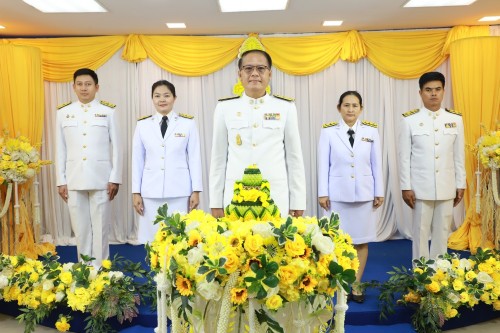 ทน.แม่สอด จัดให้มีการบันทึกเทปถวายพระพรชัยมงคลเนื่องในโอกาส มหามงคลที่พระบาทสมเด็จพระเจ้าอยู่หัวทรงเจริญพระชนมพรรษา 73 พรรษา