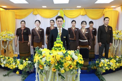 ทน.แม่สอด จัดให้มีการบันทึกเทปถวายพระพรชัยมงคลเนื่องในโอกาส มหามงคลที่พระบาทสมเด็จพระเจ้าอยู่หัวทรงเจริญพระชนมพรรษา 73 พรรษา