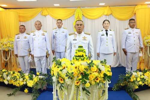 ทน.แม่สอด จัดให้มีการบันทึกเทปถวายพระพรชัยมงคลเนื่องในโอกาส มหามงคลที่พระบาทสมเด็จพระเจ้าอยู่หัวทรงเจริญพระชนมพรรษา 73 พรรษา