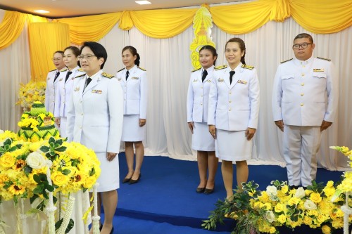 ทน.แม่สอด จัดให้มีการบันทึกเทปถวายพระพรชัยมงคลเนื่องในโอกาส มหามงคลที่พระบาทสมเด็จพระเจ้าอยู่หัวทรงเจริญพระชนมพรรษา 73 พรรษา