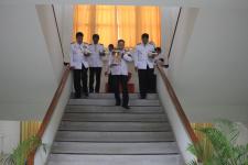 เทศบาลนครแม่สอด เข้าร่วมพิธีถวายดอกไม้จันทน์ ในพระราชพิธีถวายพระเพลิงพระบรมศพ พระบาทสมเด็จพระปรมินทรมหาภูมิพลอดุลยเดช บรมนาถบพิตร