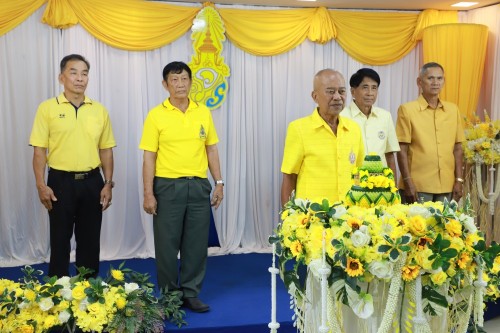 ทน.แม่สอด จัดให้มีการบันทึกเทปถวายพระพรชัยมงคล เนื่องในโอกาส มหามงคลที่พระบาทสมเด็จพระเจ้าอยู่หัวทรงเจริญพระชนมพรรษา 73 พรรษา