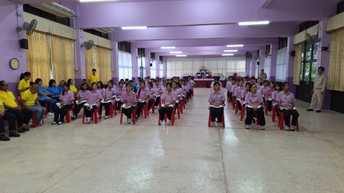 ทน.แม่สอด ร่วมพิธีเปิดโครงการอบรมให้ความรู้การป้องกันแก้ไขปัญหายาเสพติดในชุมชนบ้านเหนือสามัคคี