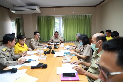 ทน.แม่สอด จัดประชุมคณะกรรมการสนับสนุนการจัดทำแผนพัฒนาเทศบาลนครแม่สอด