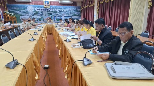 เทศบาลนครแม่สอด จัดประชุมคณะกรรมการพัฒนาเทศบาลนครแม่สอด