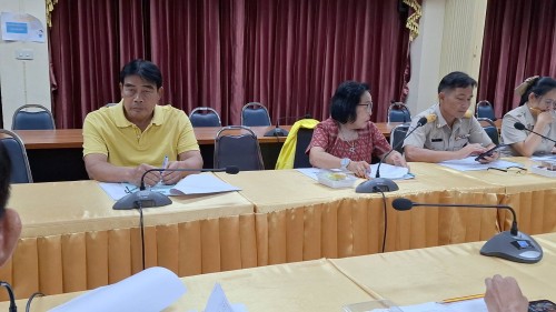 เทศบาลนครแม่สอด จัดประชุมคณะกรรมการพัฒนาเทศบาลนครแม่สอด