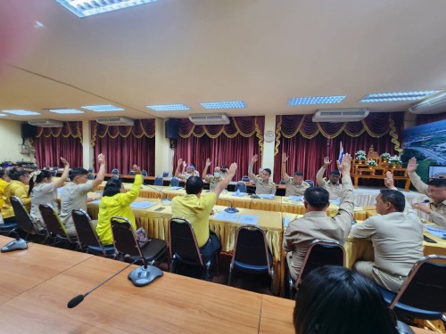 เทศบาลนครแม่สอด จัดประชุมคณะกรรมการพัฒนาเทศบาลนครแม่สอด