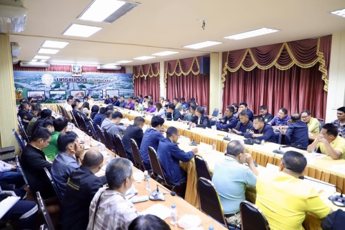 ทน.แม่สอด เข้าร่วมประชุมการจัดทำแผนการใช้เครื่องจักรกลขององค์การบริหารส่วนจังหวัด เพื่อการพัฒนาโครงสร้างพื้นฐาน ในปีงบประมาณ พ.ศ. 2569