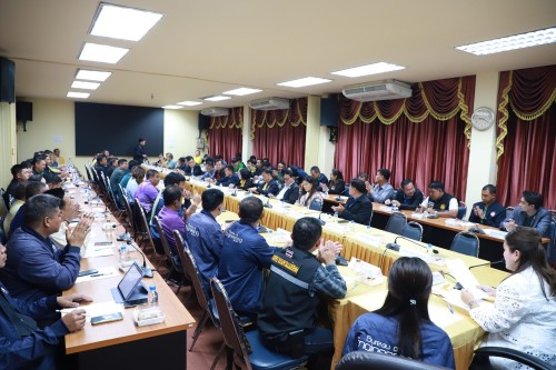ทน.แม่สอด เข้าร่วมประชุมการจัดทำแผนการใช้เครื่องจักรกลขององค์การบริหารส่วนจังหวัด เพื่อการพัฒนาโครงสร้างพื้นฐาน ในปีงบประมาณ พ.ศ. 2569