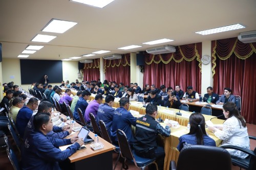 ทน.แม่สอด เข้าร่วมประชุมการจัดทำแผนการใช้เครื่องจักรกลขององค์การบริหารส่วนจังหวัด เพื่อการพัฒนาโครงสร้างพื้นฐาน ในปีงบประมาณ พ.ศ. 2569
